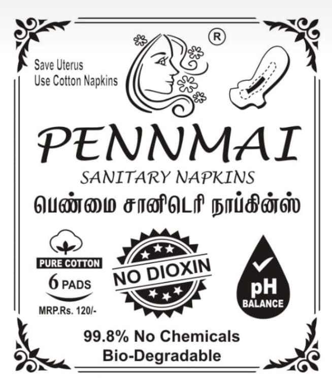 Penmai Pure Cotton Sanitary Napkins
